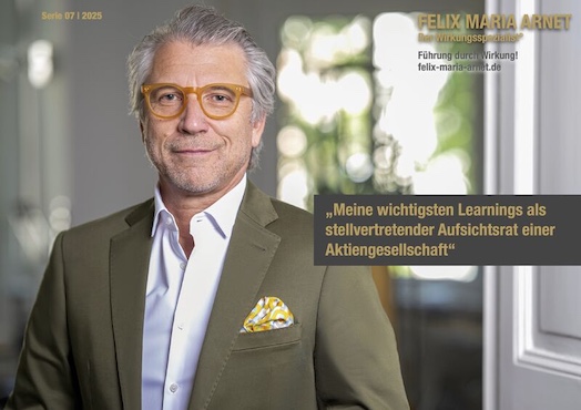 Felix Maria Arnet – Der Vorstandsmacher