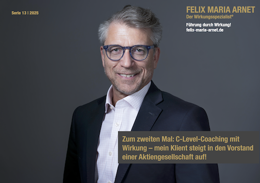 Klient von Felix Maria Arnet steigt in den Vorstand einer Aktiengesellschaft auf